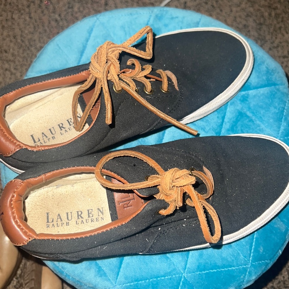 RALPH LAUREN NAVY SNEAKERS
